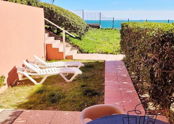 Cosy T2 Refait A Neuf Climatise, Vue Mer Avec Terrasse Et Jardin, Wifi Piscine Tennis Et Parking