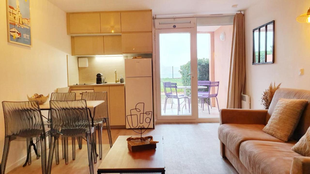 Cosy T2 Refait A Neuf Climatise, Vue Avec Terrasse Et Jardin, Wifi Piscine Tennis Et Parking Apartment *